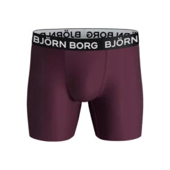 BJØRN BORG Performance Boxer Confezione Da 3 Uomini - Nero, Blu -Attrezzatura Da Tennis 05514000 14