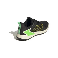 ADIDAS Defiant Speed Scarpa Per Terra Rossa Uomini - Nero, Verde Neon -Attrezzatura Da Tennis 05538000 0 2