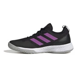 ADIDAS Courtflash Scarpa Per Tutte Le Superfici Donna - Nero, Lilla -Attrezzatura Da Tennis 05557000 0 9