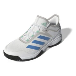 ADIDAS Ubersonic 4 Scarpa Per Tutte Le Superfici Bambini - Bianco, Blu -Attrezzatura Da Tennis 05567000 000
