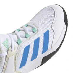 ADIDAS Ubersonic 4 Scarpa Per Tutte Le Superfici Bambini - Bianco, Blu -Attrezzatura Da Tennis 05567000 11