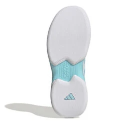 ADIDAS CourtJam Control Scarpa Per Tappeto Donna - Bianco, Turchese -Attrezzatura Da Tennis 05588000 0 5