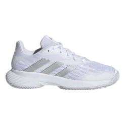 ADIDAS CourtJam Control Scarpa Per Tutte Le Superfici Donna - Bianco, Argento