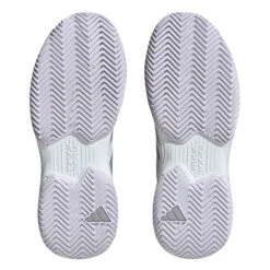 ADIDAS CourtJam Control Scarpa Per Tutte Le Superfici Donna - Bianco, Argento -Attrezzatura Da Tennis 05591000 0 5
