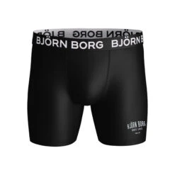 BJØRN BORG Performance Boxer Confezione Da 2 Uomini - Verde, Nero -Attrezzatura Da Tennis 05592000 12