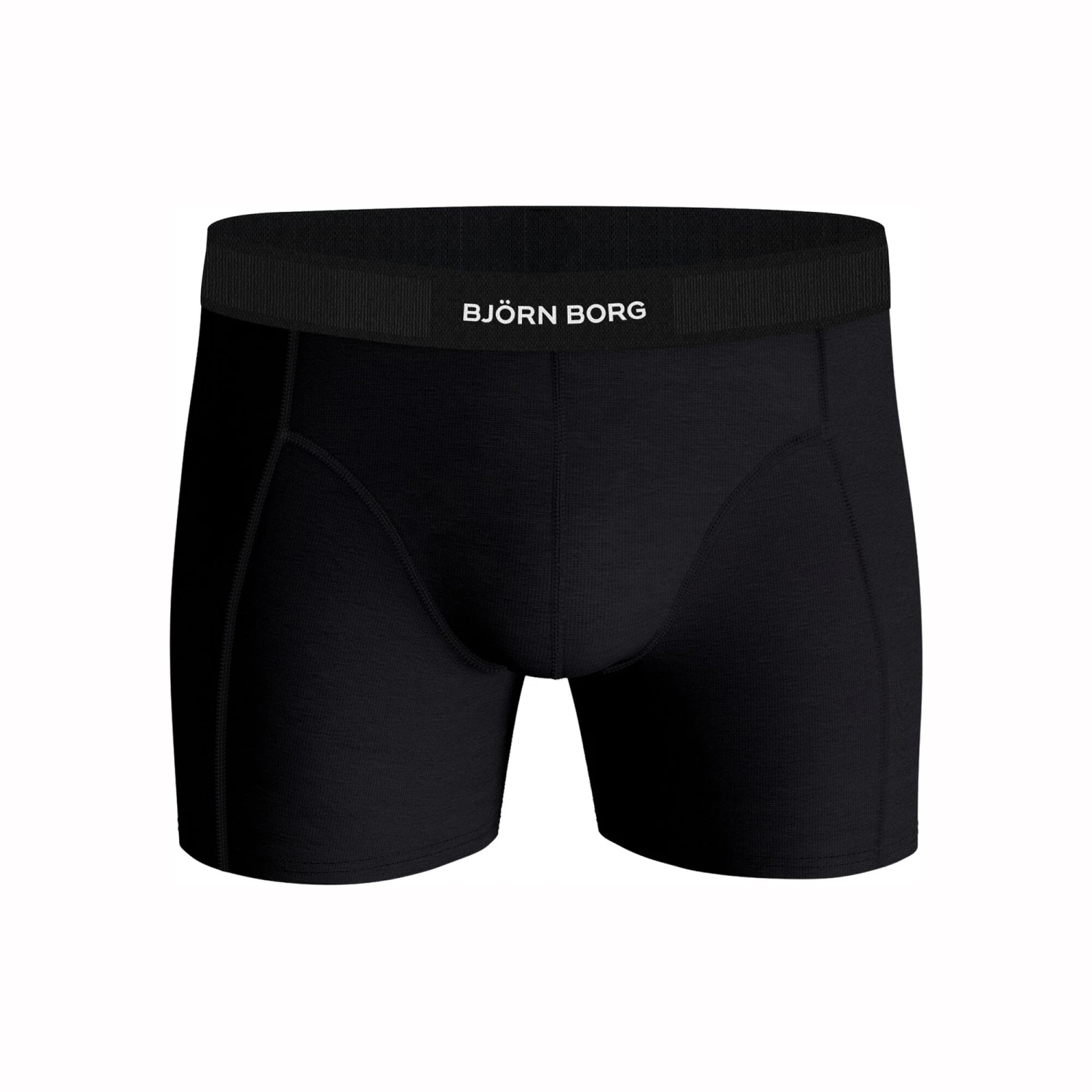 BJØRN BORG Premium Cotton Stretch Boxer Confezione Da 2 Uomini - Nero, Cachi 4 BJØRN BORG Premium Cotton Stretch Boxer Confezione Da 2 Uomini - Nero, Cachi - immagine 2