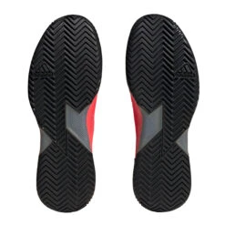 ADIDAS Adizero Ubersonic LanzaT 4 Scarpa Per Tutte Le Superfici Uomini - Rosso, Blu -Attrezzatura Da Tennis 05614000 0 5