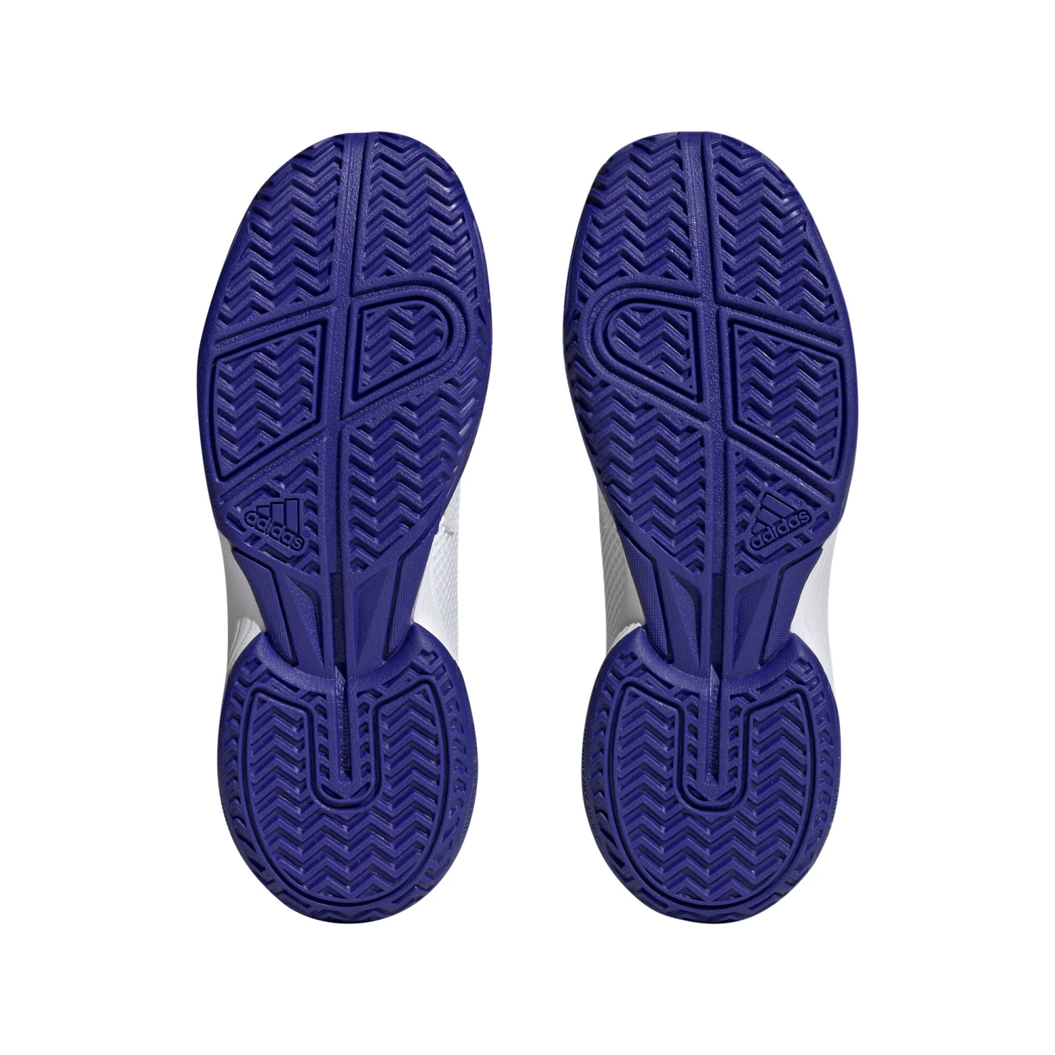 ADIDAS Courtflash Scarpa Per Tutte Le Superfici Bambini - Bianco, Blu 6 ADIDAS Courtflash Scarpa Per Tutte Le Superfici Bambini - Bianco, Blu - immagine 4