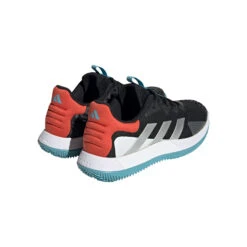ADIDAS SoleMatch Control Scarpa Per Terra Rossa Uomini - Nero, Arancione -Attrezzatura Da Tennis 05749000 0 2