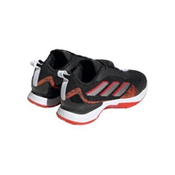 ADIDAS Avacourt Scarpa Per Terra Rossa Donna - Nero, Arancione -Attrezzatura Da Tennis 05756000 0 2