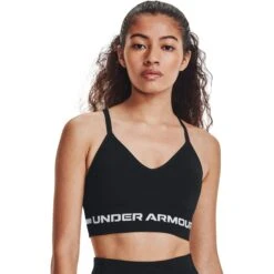 Under Armour Seamless Low Long Reggiseni Sportivi Donna - Nero, Grigio Chiaro 14 Under Armour Seamless Low Long Reggiseni Sportivi Donna - Nero, Grigio Chiaro -Attrezzatura Da Tennis 07376000 15