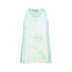 Head Agility Canottiera Ragazze - Verde, Bianco