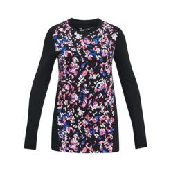 Under Armour CW Novelty Manica Lunga Ragazze - Nero