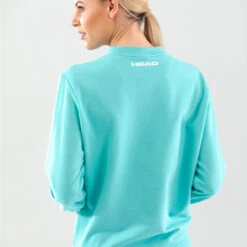 Head Rally Felpa Donna - Turchese 11 Head Rally Felpa Donna - Turchese -Attrezzatura Da Tennis 08305000 14