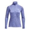 Under Armour Tech Half-Zip Warm Up Twist Manica Lunga Donna - Lilla -Attrezzatura Da Tennis 08473000 000