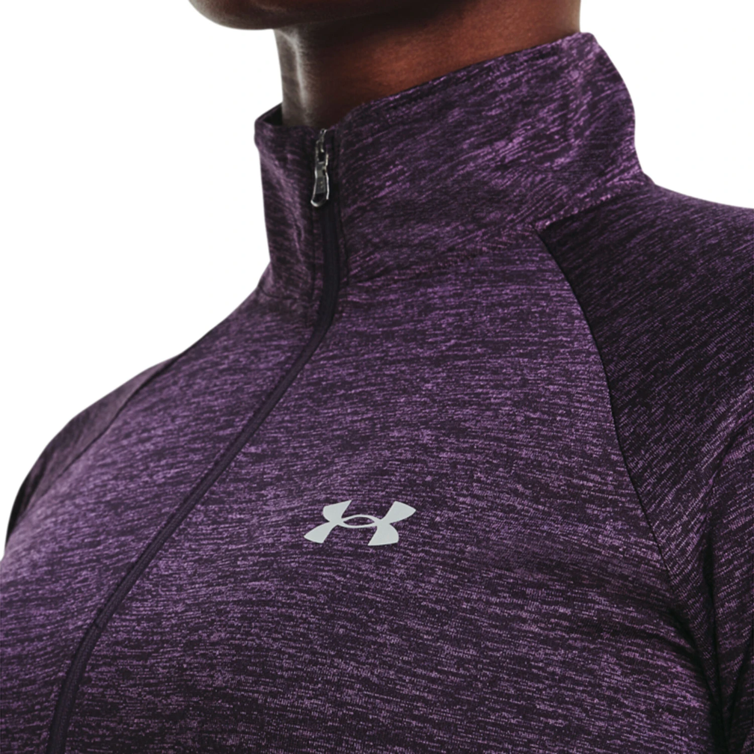 Under Armour Tech Half-Zip Warm Up Twist Manica Lunga Donna - Viola 8 Under Armour Tech Half-Zip Warm Up Twist Manica Lunga Donna - Viola - immagine 6