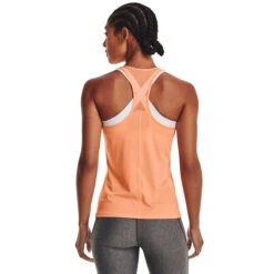 Under Armour Heatgear Racer Canottiera Donna - Arancione -Attrezzatura Da Tennis 08480000 14