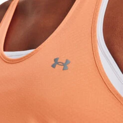 Under Armour Heatgear Racer Canottiera Donna - Arancione -Attrezzatura Da Tennis 08480000 17
