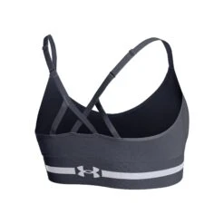 Under Armour Seamless Low Long Reggiseni Sportivi Donna - Grigio Scuro -Attrezzatura Da Tennis 08498000 0 2