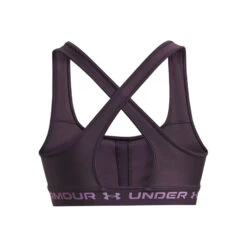 Under Armour Crossback Mid Reggiseni Sportivi Donna - Viola -Attrezzatura Da Tennis 08501000 0 2