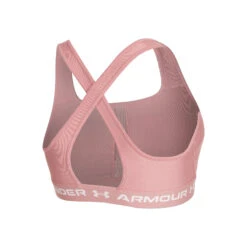 Under Armour Crossback Mid Reggiseni Sportivi Donna - Rosa -Attrezzatura Da Tennis 08502000 0 2
