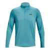 Under Armour Tech 2.0 Half-Zip Warm Up Manica Lunga Uomini - Turchese -Attrezzatura Da Tennis 08520000 000