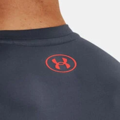 Under Armour Heatgear Novelty Maglietta Uomini - Grigio Scuro, Arancione 11 Under Armour Heatgear Novelty Maglietta Uomini - Grigio Scuro, Arancione -Attrezzatura Da Tennis 08561000 17