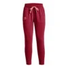Under Armour Rival Pantalone Da Allenamento Donna - Rosso Scuro -Attrezzatura Da Tennis 08629000 000