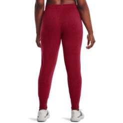 Under Armour Rival Pantalone Da Allenamento Donna - Rosso Scuro -Attrezzatura Da Tennis 08629000 14