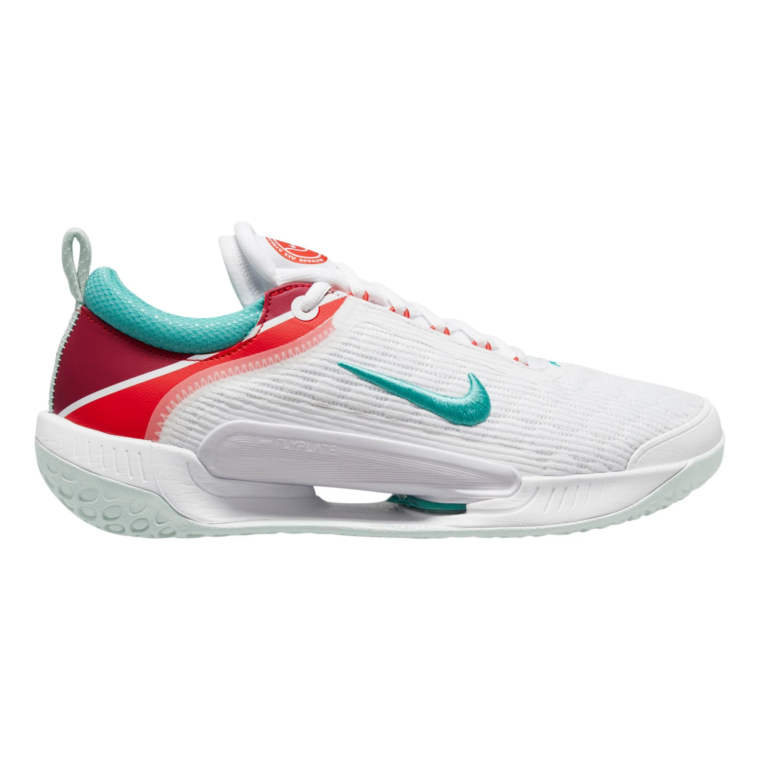 Nike Court Zoom NXT Scarpa Per Tutte Le Superfici Uomini - Bianco, Rosso 3 Nike Court Zoom NXT Scarpa Per Tutte Le Superfici Uomini - Bianco, Rosso