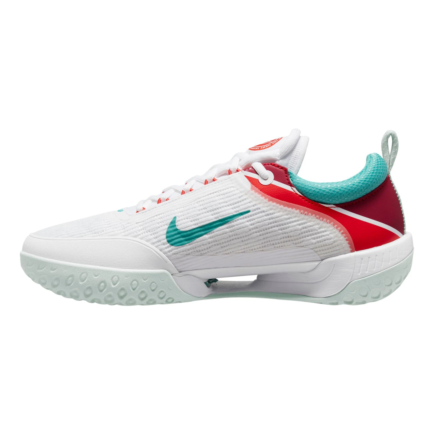 Nike Court Zoom NXT Scarpa Per Tutte Le Superfici Uomini - Bianco, Rosso 4 Nike Court Zoom NXT Scarpa Per Tutte Le Superfici Uomini - Bianco, Rosso - immagine 2