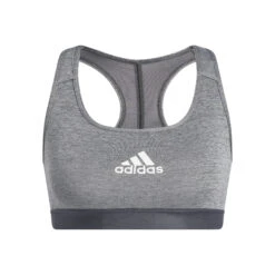 ADIDAS Mid Stripes Good Reggiseni Sportivi Donna - Grigio Scuro