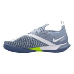 Nike React Vapor NXT Scarpa Per Terra Rossa Uomini - Blu, Bianco -Attrezzatura Da Tennis 16680000 0 9