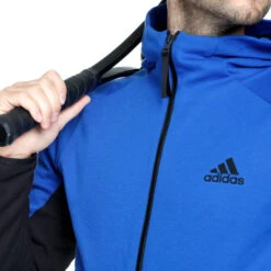 ADIDAS Designed 4 Gameday Full Zip Felpa Uomini - Blu, Blu Scuro -Attrezzatura Da Tennis 16687000 13
