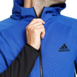 ADIDAS Designed 4 Gameday Full Zip Felpa Uomini - Blu, Blu Scuro -Attrezzatura Da Tennis 16687000 14