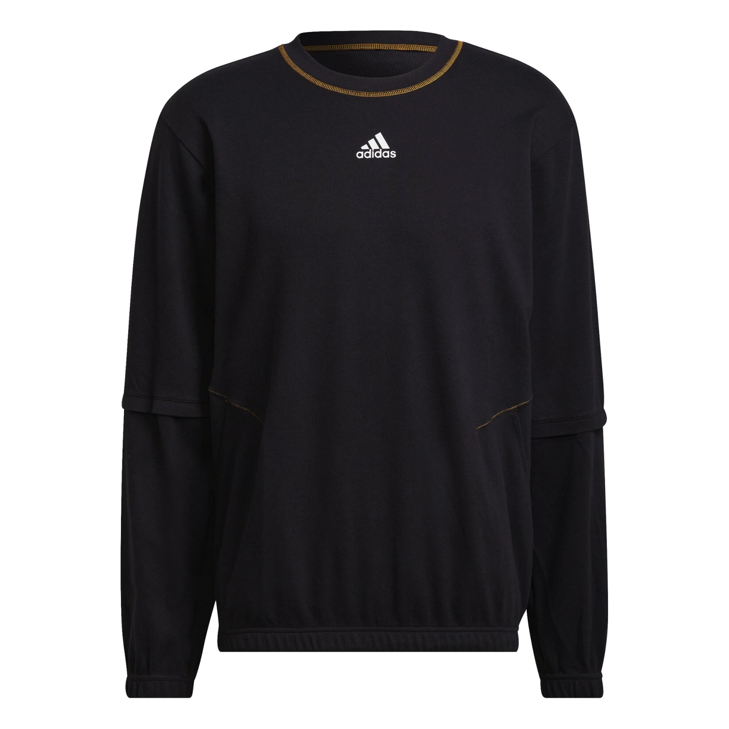 ADIDAS Travel Leightweight Felpa Uomini - Nero 3 ADIDAS Travel Leightweight Felpa Uomini - Nero