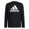 ADIDAS Big Logo Single Jersey Manica Lunga Uomini - Nero, Bianco 2 ADIDAS Big Logo Single Jersey Manica Lunga Uomini - Nero, Bianco -Attrezzatura Da Tennis 16748000 000