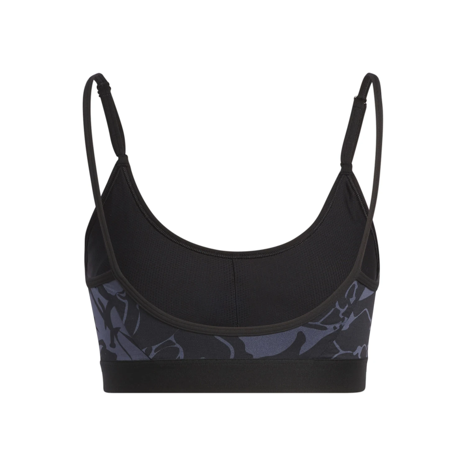ADIDAS Training Flower Light-Support Reggiseni Sportivi Donna - Blu Scuro, Blu 4 ADIDAS Training Flower Light-Support Reggiseni Sportivi Donna - Blu Scuro, Blu - immagine 2