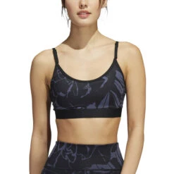 ADIDAS Training Flower Light-Support Reggiseni Sportivi Donna - Blu Scuro, Blu 13 ADIDAS Training Flower Light-Support Reggiseni Sportivi Donna - Blu Scuro, Blu -Attrezzatura Da Tennis 17106000 13