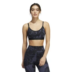 ADIDAS Training Flower Light-Support Reggiseni Sportivi Donna - Blu Scuro, Blu 15 ADIDAS Training Flower Light-Support Reggiseni Sportivi Donna - Blu Scuro, Blu -Attrezzatura Da Tennis 17106000 15