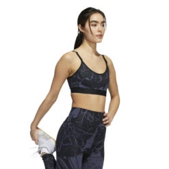 ADIDAS Training Flower Light-Support Reggiseni Sportivi Donna - Blu Scuro, Blu 16 ADIDAS Training Flower Light-Support Reggiseni Sportivi Donna - Blu Scuro, Blu -Attrezzatura Da Tennis 17106000 16