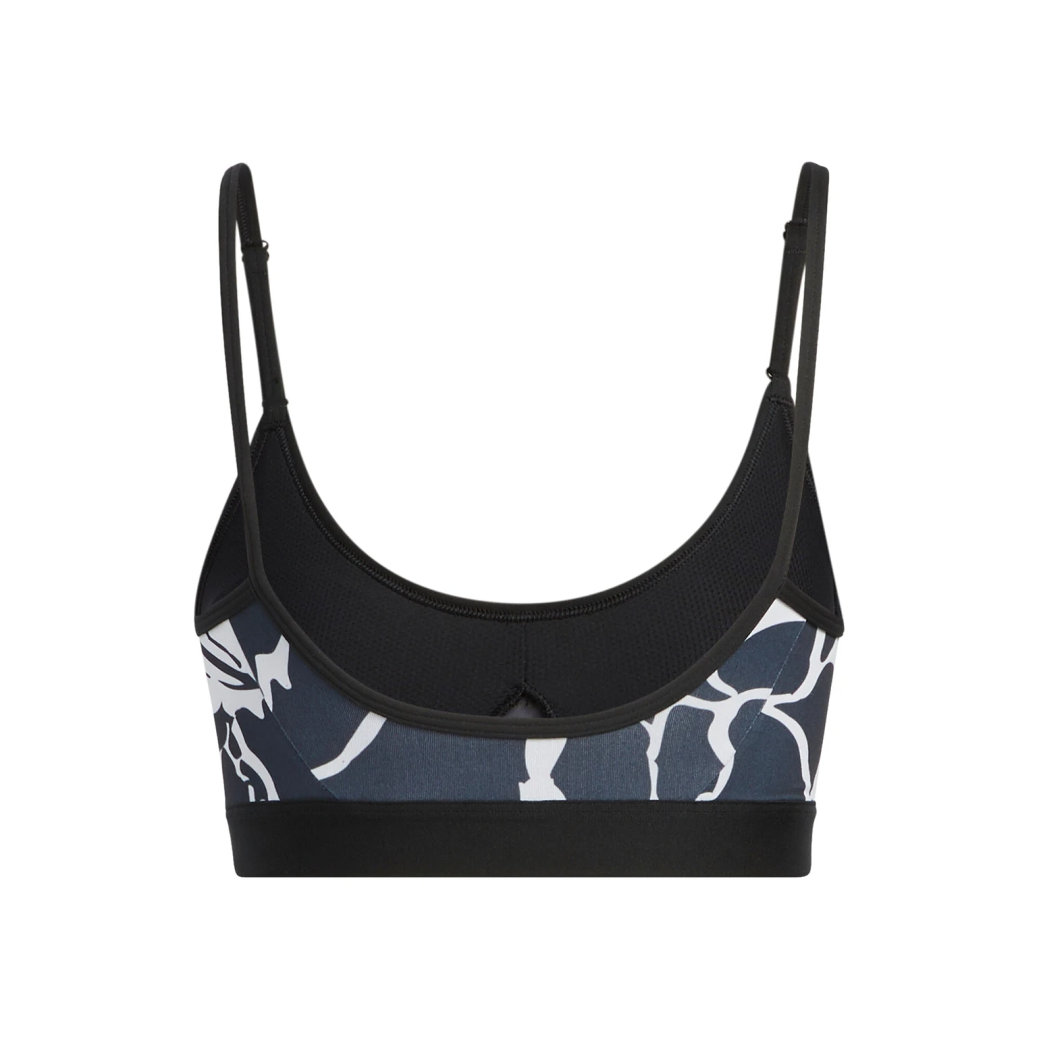 ADIDAS Training Flower Light-Support Reggiseni Sportivi Donna - Grigio, Bianco 4 ADIDAS Training Flower Light-Support Reggiseni Sportivi Donna - Grigio, Bianco - immagine 2