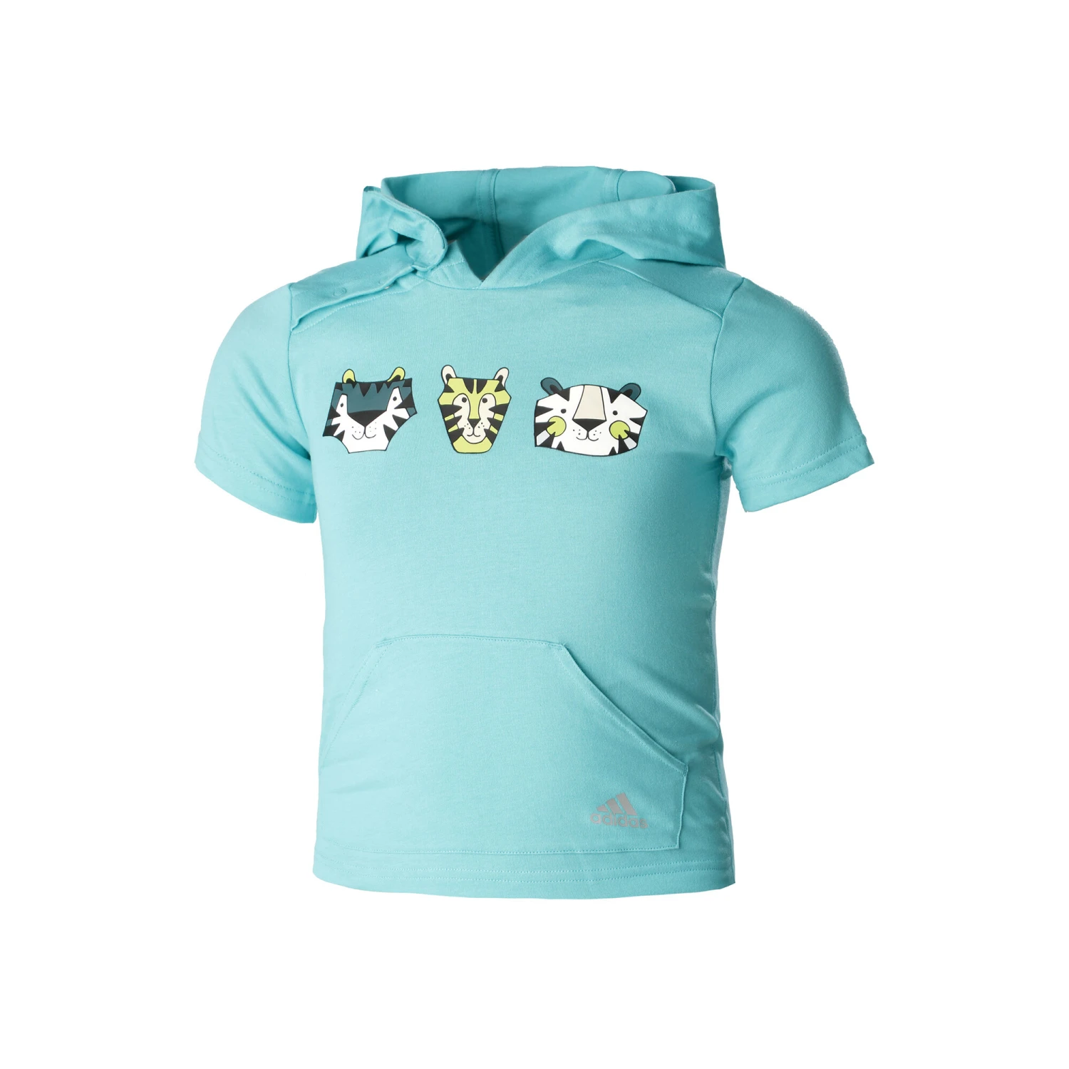 ADIDAS Tiger Set Babybekleidung Ragazzi - Turchese, Multicolore 4 ADIDAS Tiger Set Babybekleidung Ragazzi - Turchese, Multicolore - immagine 2