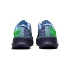 Nike Zoom Vapor 11 Scarpa Per Terra Rossa Uomini - Blu Chiaro, Verde Neon -Attrezzatura Da Tennis 17340000 0 2