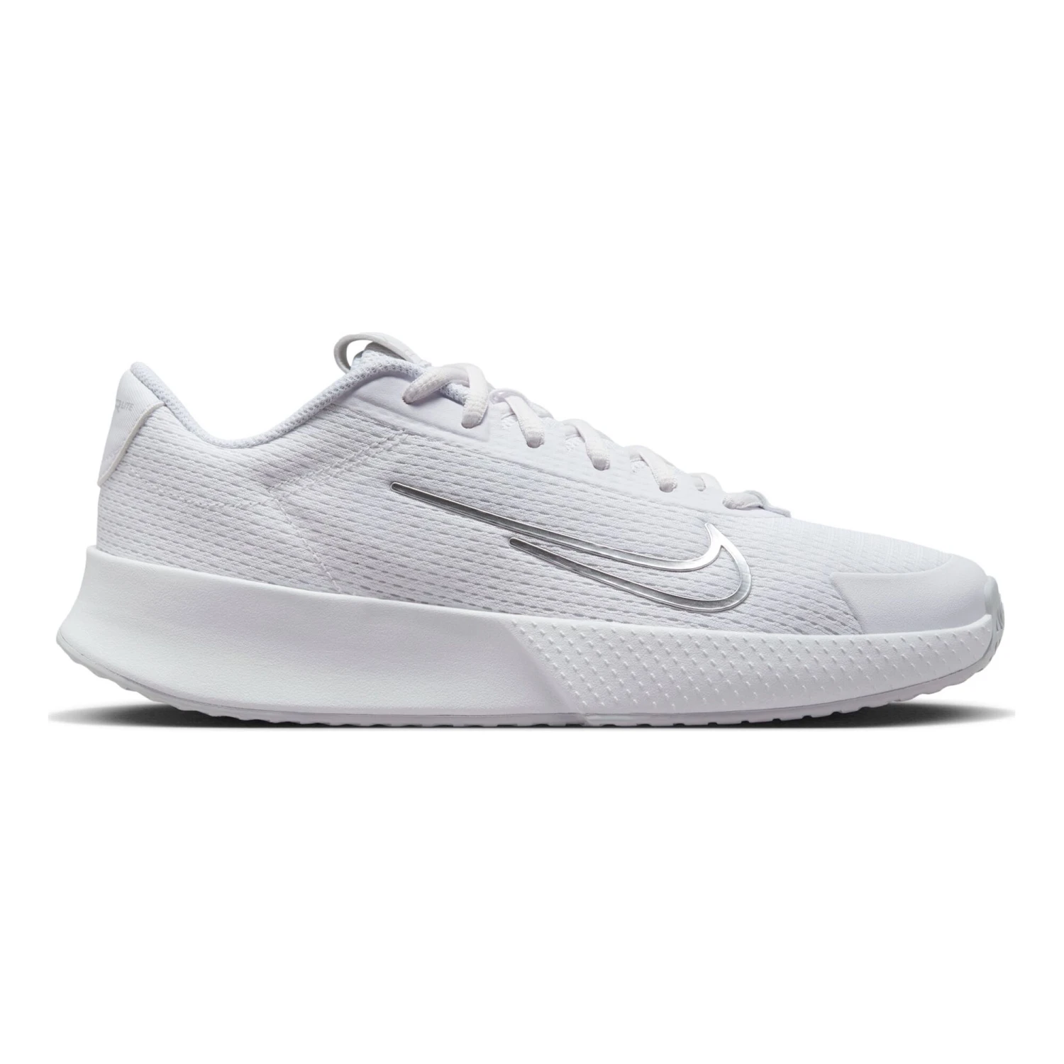 Nike Vapor Lite 2 Scarpa Per Tutte Le Superfici Donna - Bianco, Argento 3 Nike Vapor Lite 2 Scarpa Per Tutte Le Superfici Donna - Bianco, Argento
