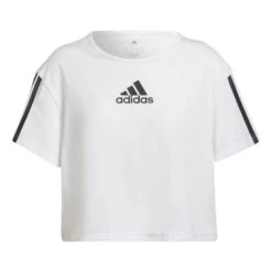 ADIDAS Cotton-Touch Cropped Maglietta Donna - Bianco