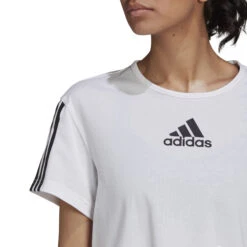 ADIDAS Cotton-Touch Cropped Maglietta Donna - Bianco -Attrezzatura Da Tennis 17394000 17