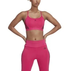 ADIDAS Aeroreact Low-Support 3 Stripes Reggiseni Sportivi Donna - Rosa 13 ADIDAS Aeroreact Low-Support 3 Stripes Reggiseni Sportivi Donna - Rosa -Attrezzatura Da Tennis 17402000 15