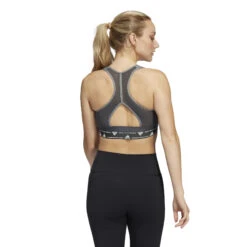 ADIDAS Aeroreact Low-Support 3 Stripes Reggiseni Sportivi Donna - Grigio -Attrezzatura Da Tennis 17408000 14