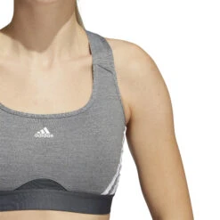 ADIDAS Aeroreact Low-Support 3 Stripes Reggiseni Sportivi Donna - Grigio -Attrezzatura Da Tennis 17408000 17